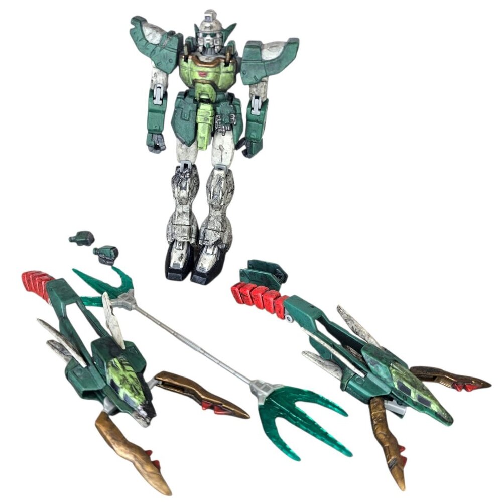 Bandai Gundam Nakatu Altron SA-S Green Mobile Suit Action Figure 4.5" Y2K Accs‎
